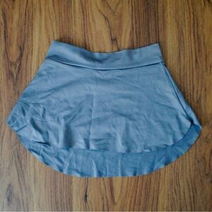 Gray ballet skirt